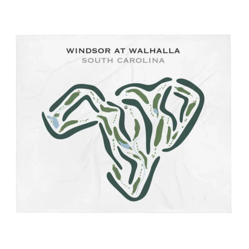 Windsor At Walhalla, South Carolina - Printed Golf Course