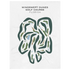Windswept Dunes Golf Course, Freeport, Florida - Printed Golf Courses