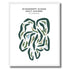 Windswept Dunes Golf Course, Freeport, Florida - Printed Golf Courses