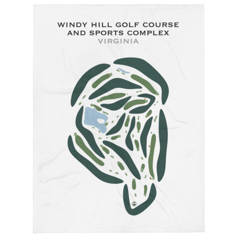 Windy Hill Golf Course and Sports Complex, Virginia - Printed Golf Courses
