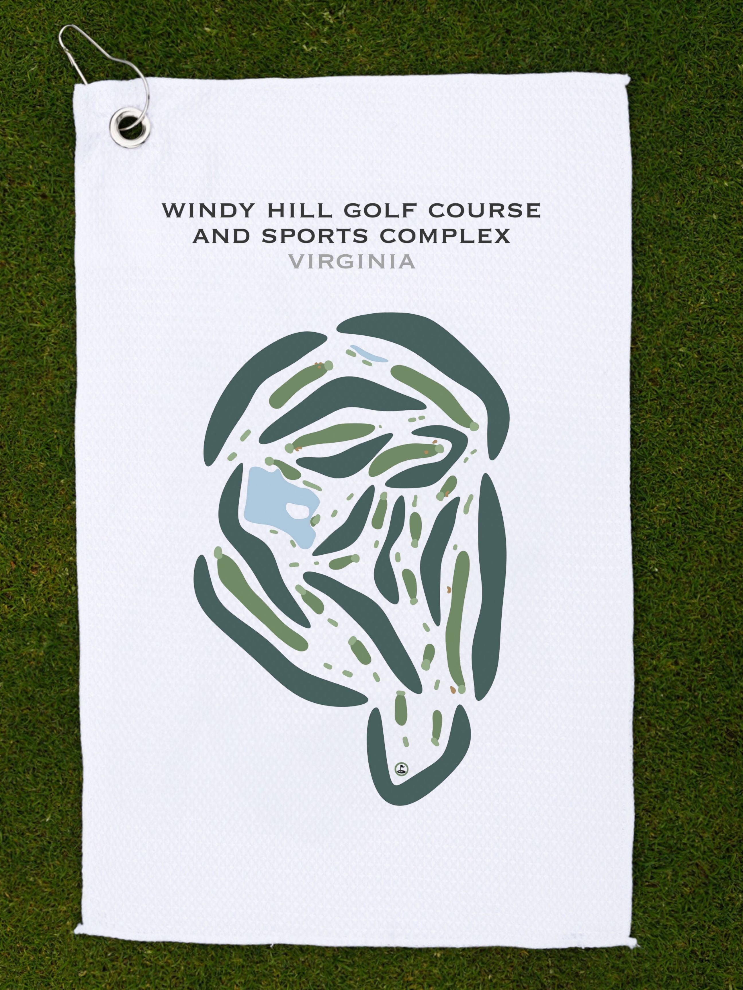 Windy Hill Golf Course and Sports Complex, Virginia - Printed Golf Courses