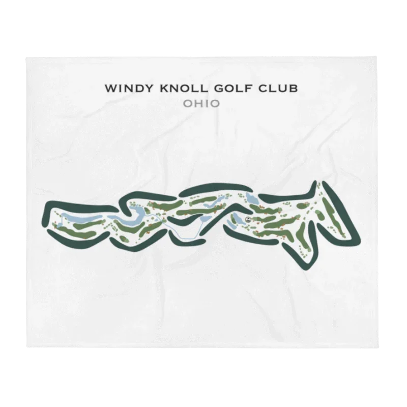 Windy Knoll Golf Club, Ohio - Printed Golf Courses