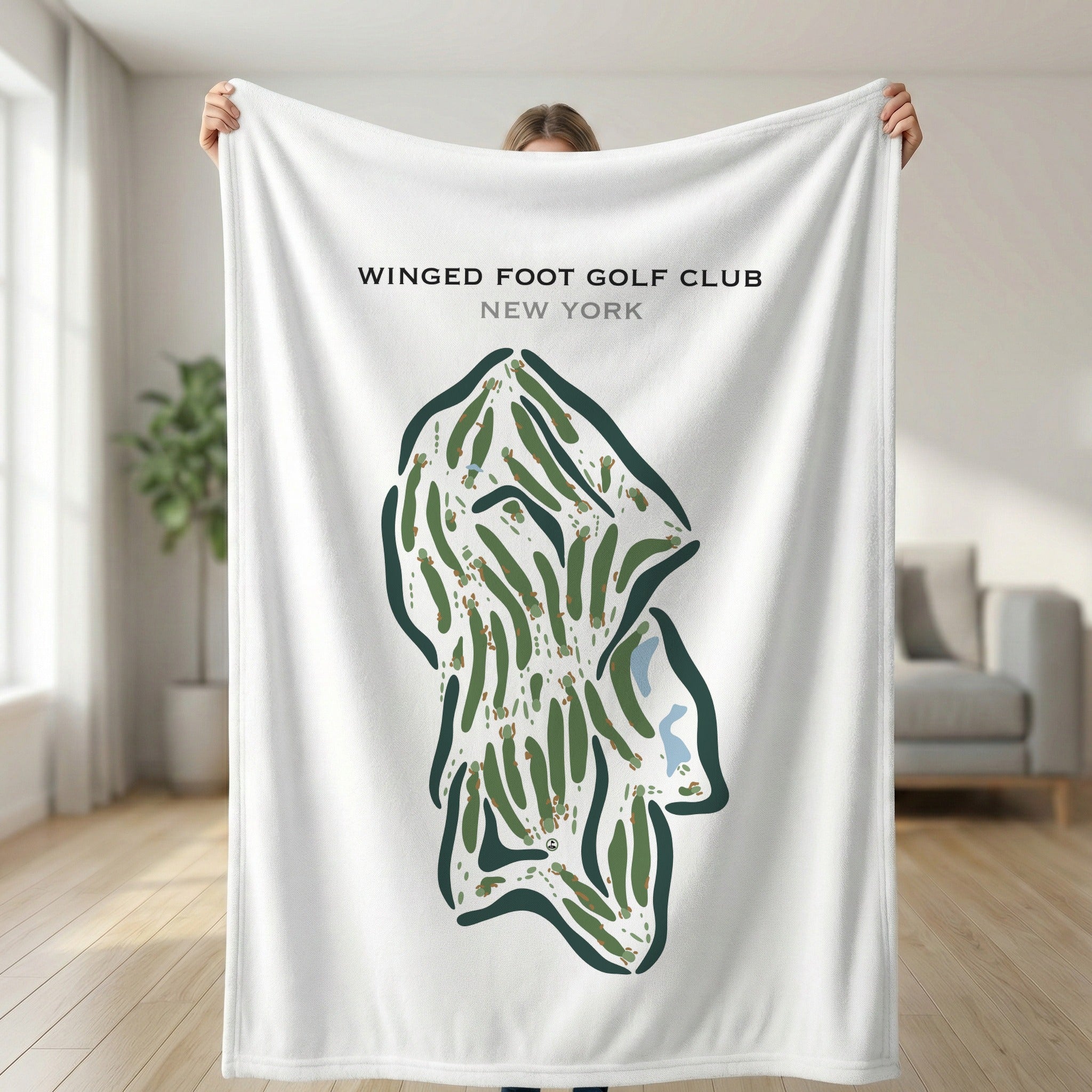 Winged Foot Golf Club, New York. - Printed Golf Courses