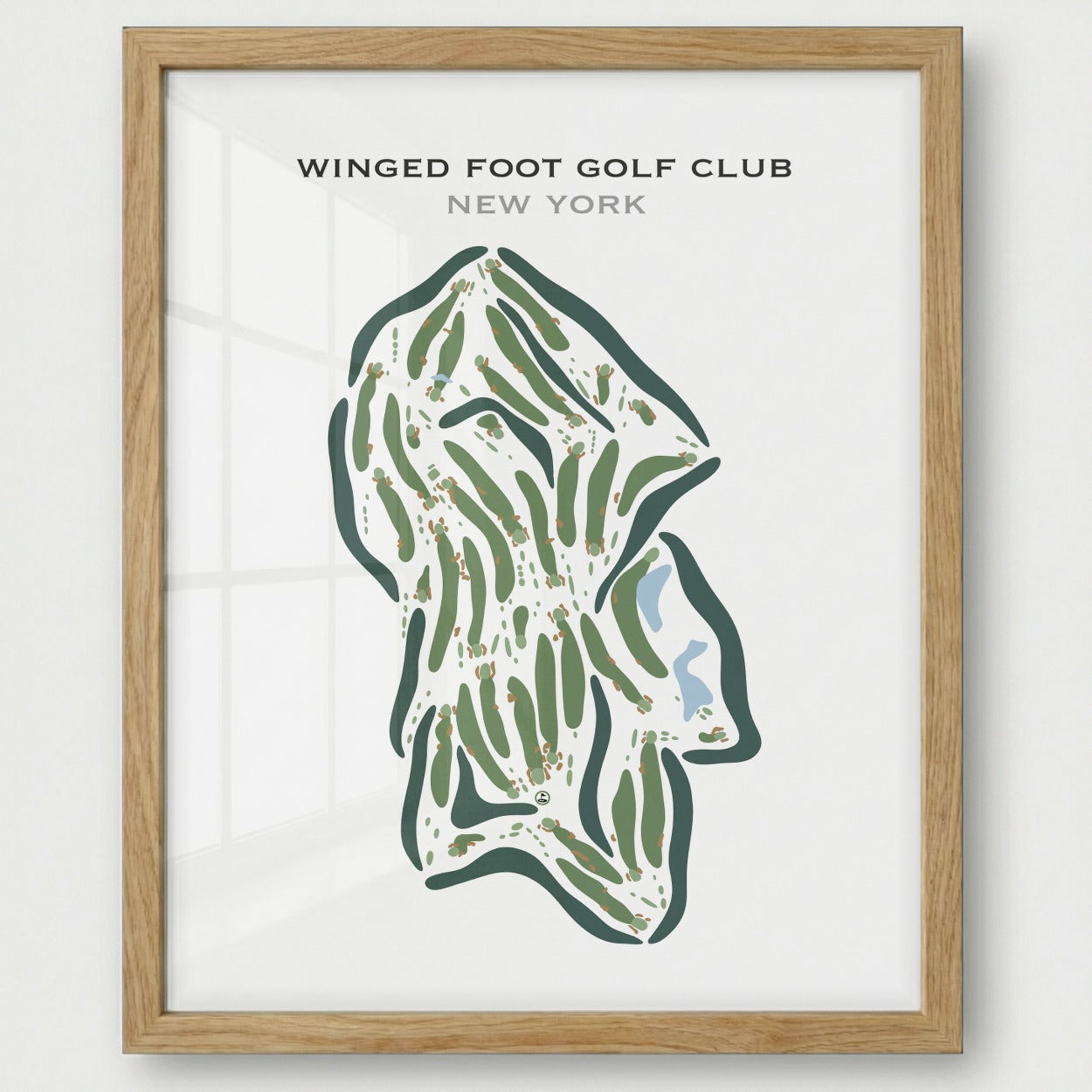 Winged Foot Golf Club, New York. - Printed Golf Courses