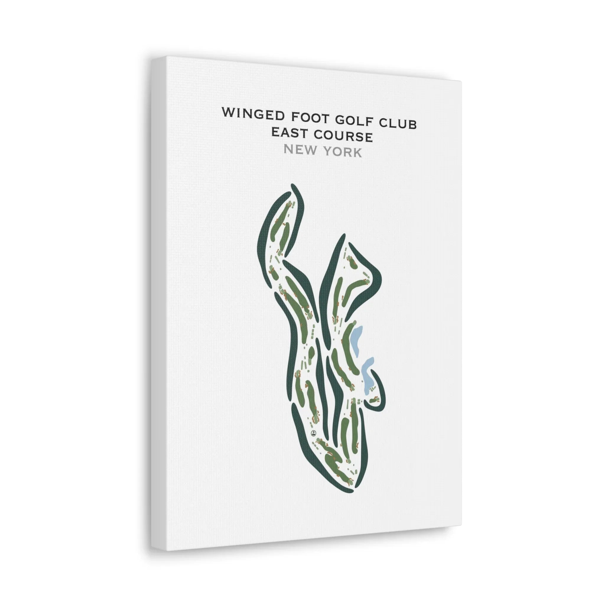 Winged Foot Golf Club - East Course, New York - Printed Golf Courses
