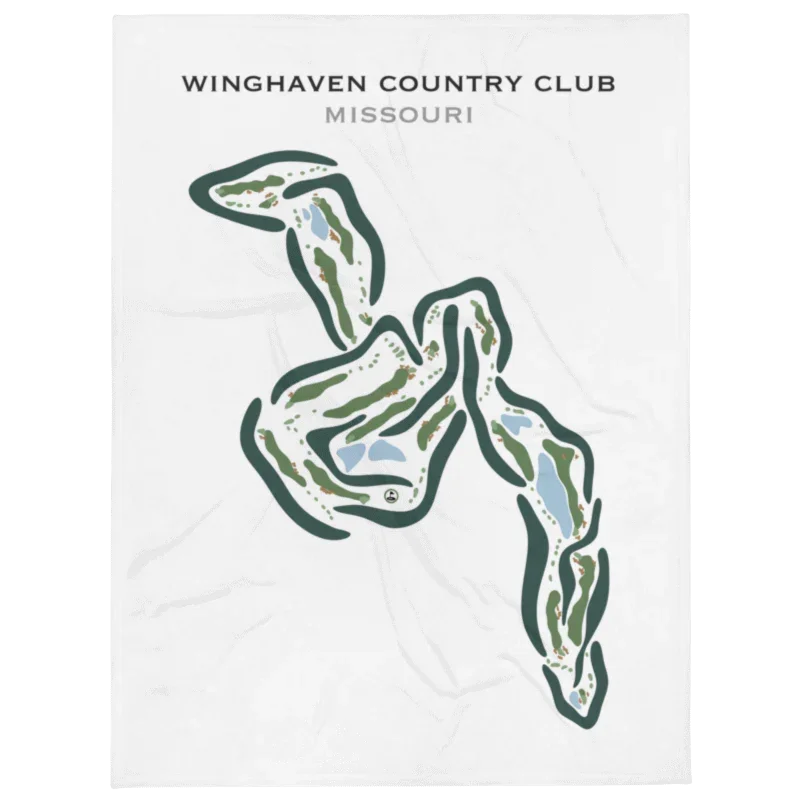 Winghaven Country Club, Missouri - Printed Golf Courses