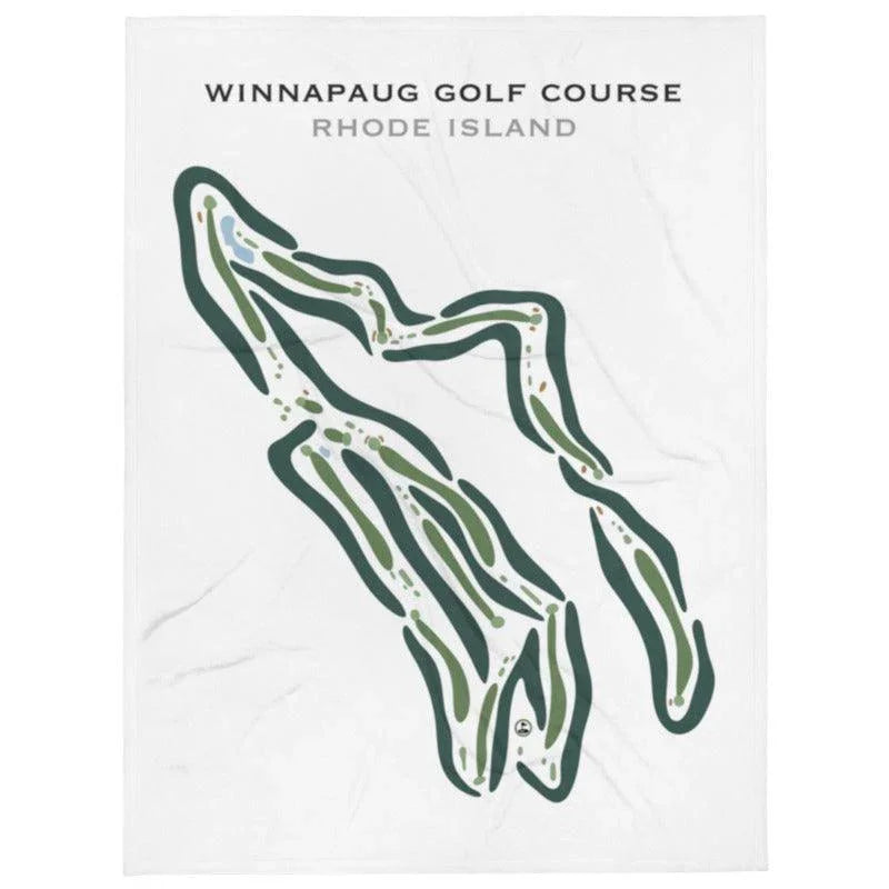 Winnapaug Golf Course, Rhode Island - Printed Golf Courses