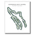Winnapaug Golf Course, Rhode Island - Printed Golf Courses