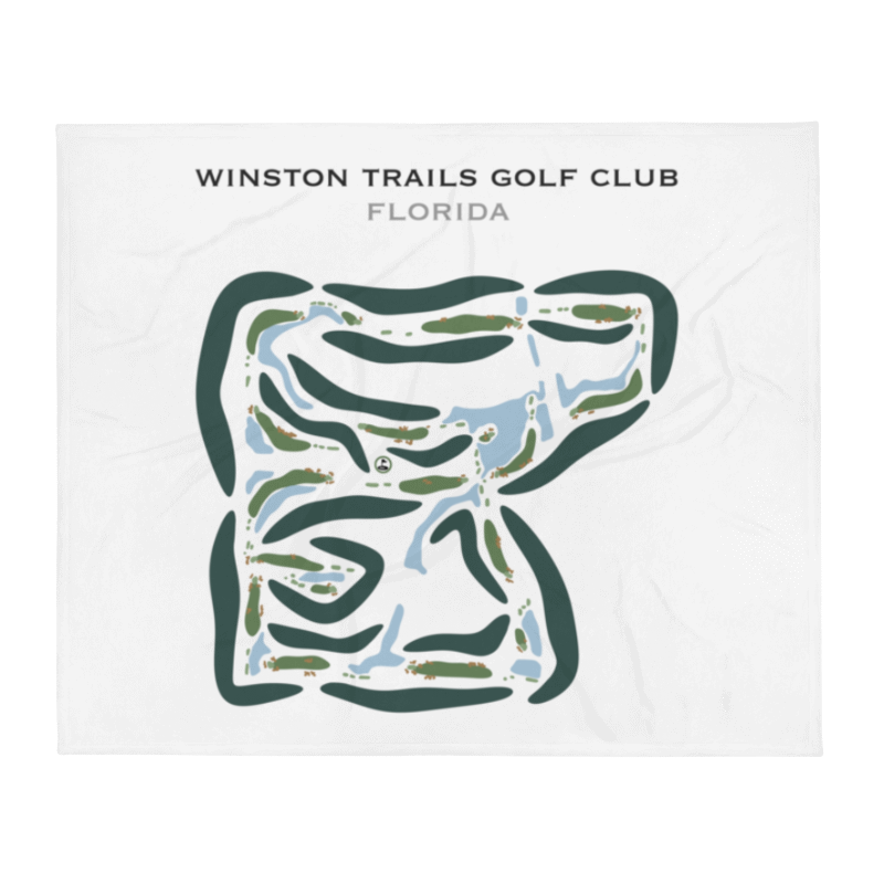 Winston Trails Golf Club, Florida - Printed Golf Courses