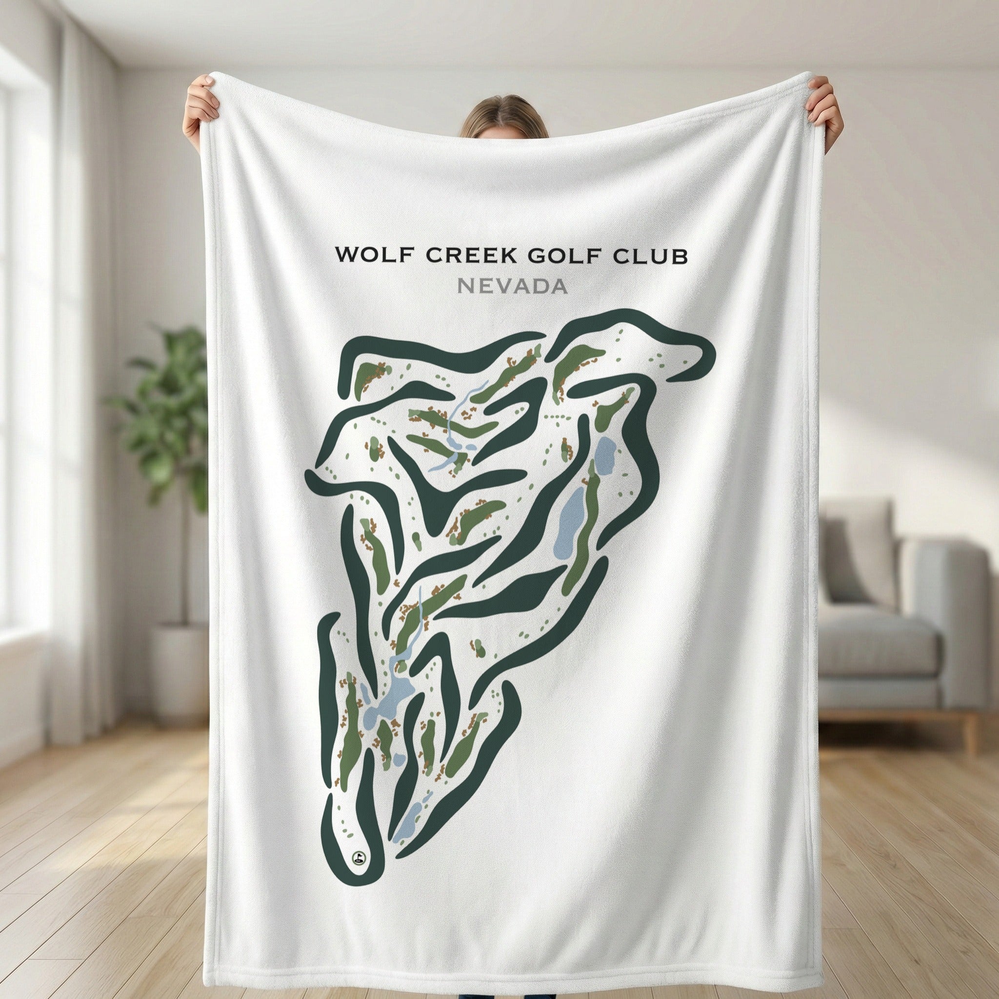 Wolf Creek Golf Club, Mesquite Nevada - Printed Golf Courses