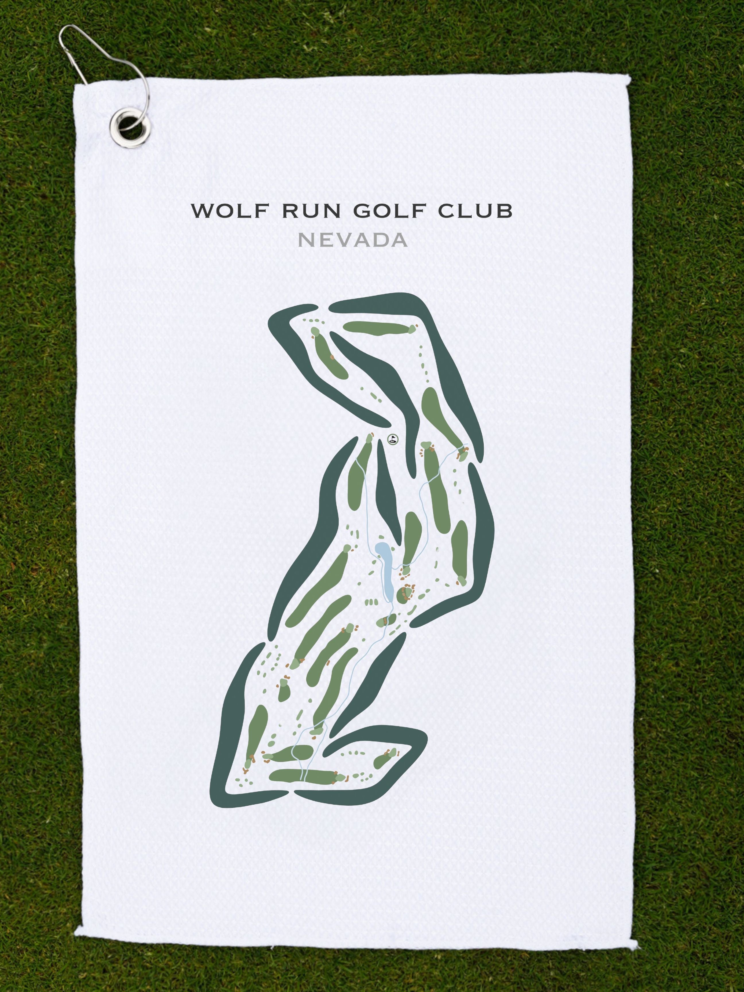 Wolf Run Golf Club, Nevada - Printed Golf Courses