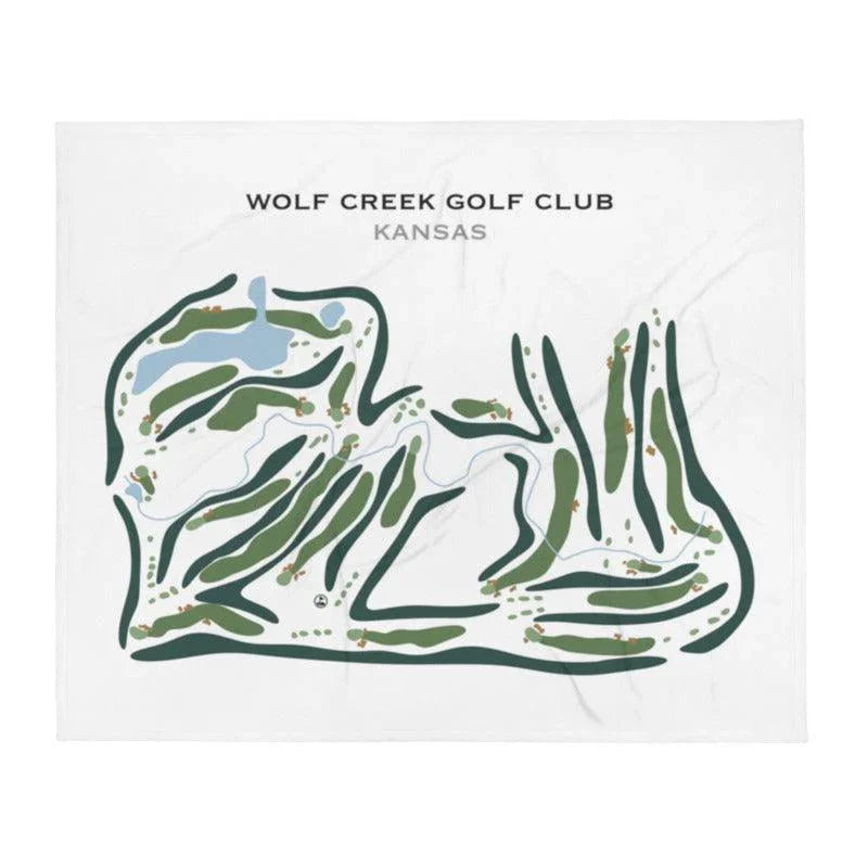 Wolf Creek Golf Club, Kansas - Printed Golf Courses