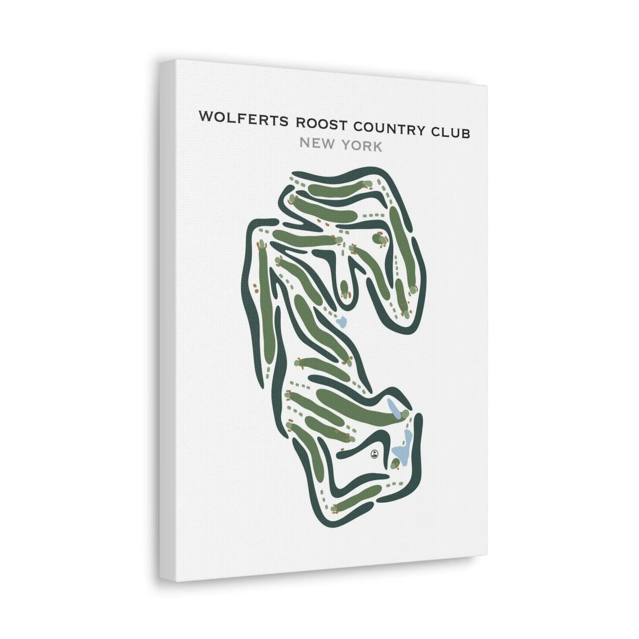 Wolferts Roost Country Club, New York - Printed Golf Courses