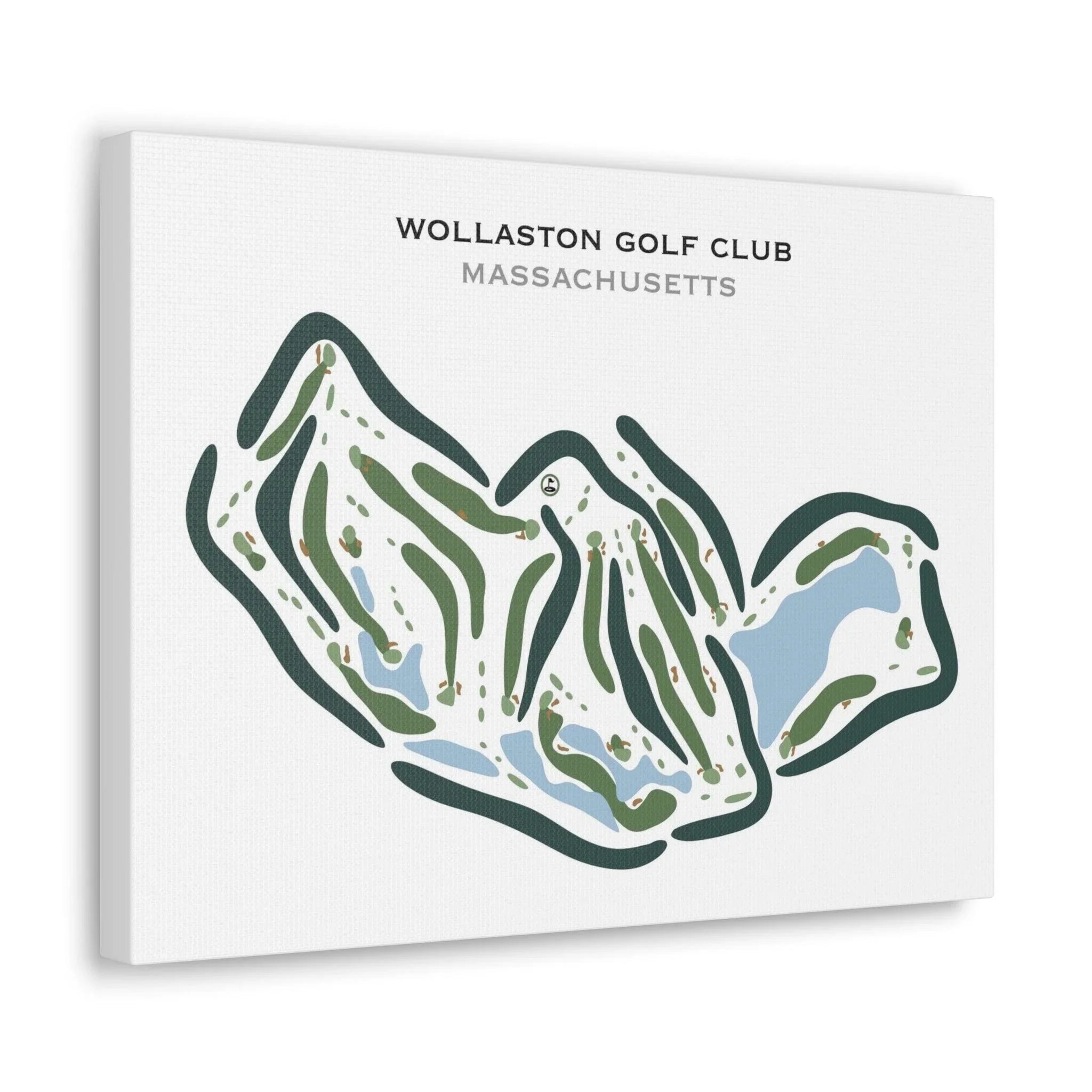 Wollaston Golf Club, Massachusetts - Printed Golf Courses