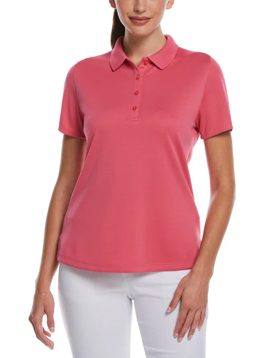 Womens Solid Swing Tech™ Polo