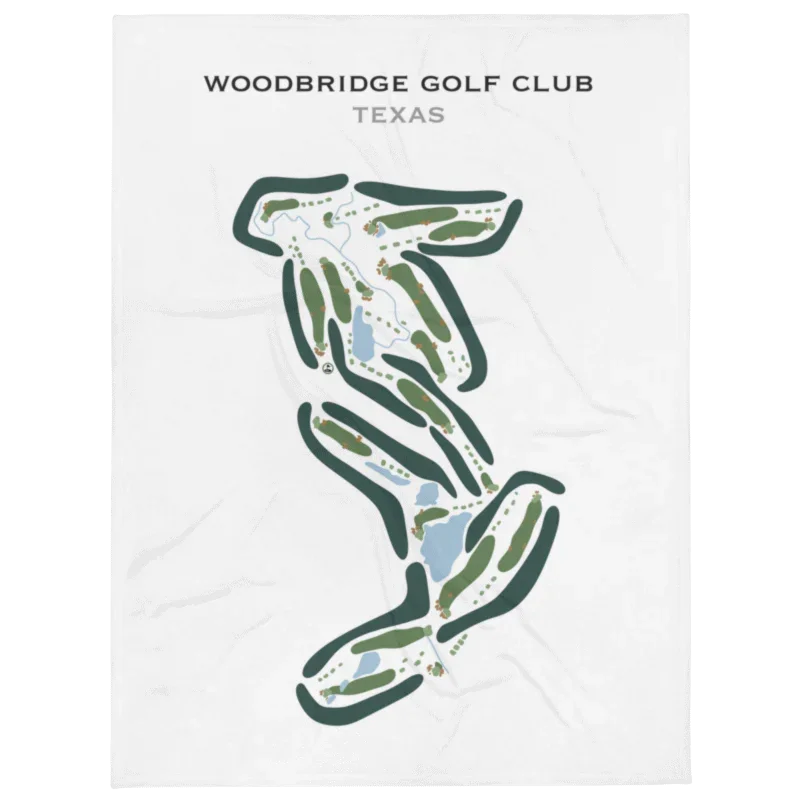 Woodbridge Golf Club, Texas - Printed Golf Courses