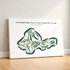 Woodbridge Golf & Country Club, California - Printed Golf Courses