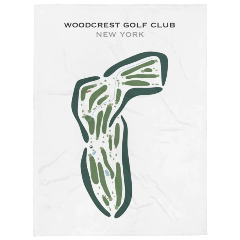 Woodcrest Golf Club, New York - Printed Golf Courses
