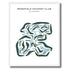 Woodfield Country Club, Florida - Printed Golf Courses