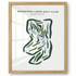 Woodford Lakes Golf Club, Kentucky - Printed Golf Courses