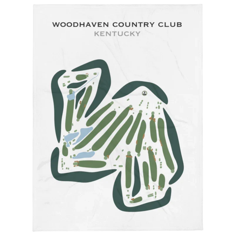 Woodhaven Country Club, Kentucky - Printed Golf Courses