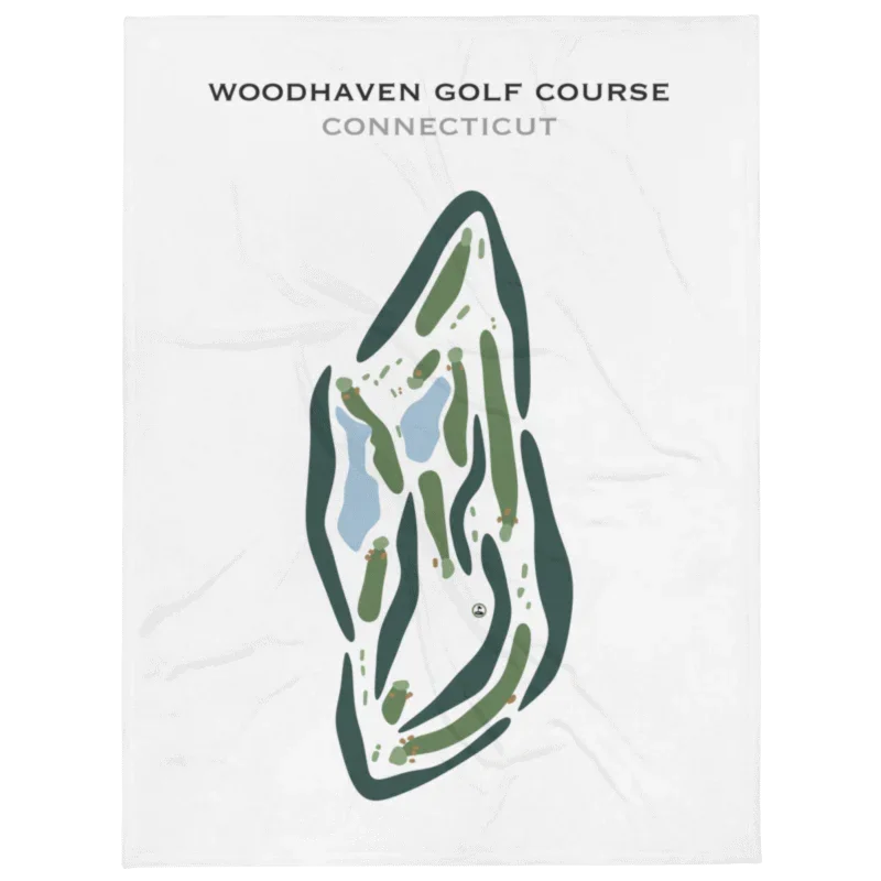 Woodhaven Golf Course, Connecticut - Printed Golf Courses