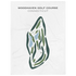 Woodhaven Golf Course, Connecticut - Printed Golf Courses