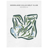 Woodland Hills Golf Club, Georgia - Printed Golf Courses