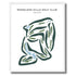 Woodland Hills Golf Club, Texas - Printed Golf Courses