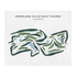 Woodland Hills Golf Course, Kansas - Printed Golf Courses