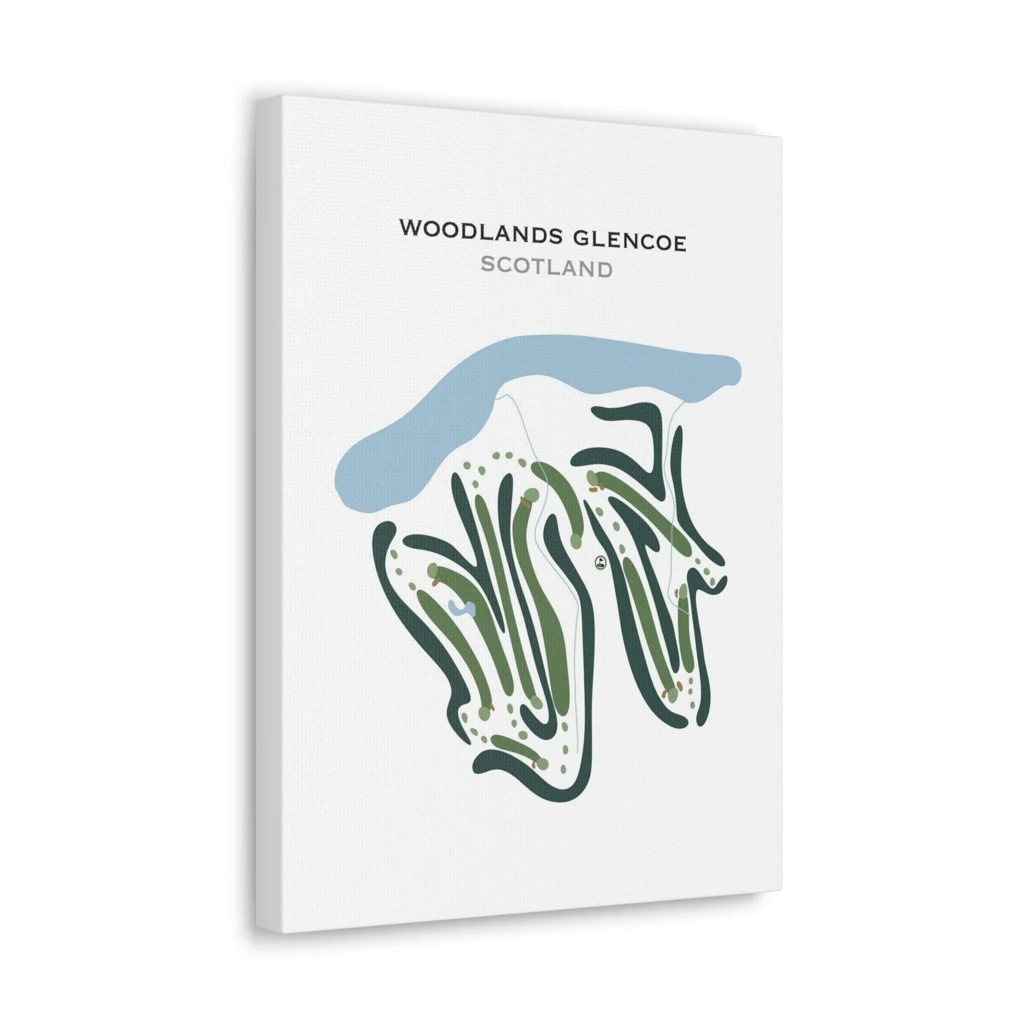 Woodlands Glencoe, Scotland - Printed Golf Courses