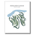 Woodlands Glencoe, Scotland - Printed Golf Courses