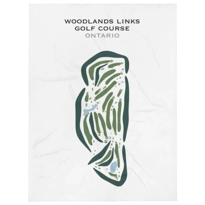 Woodlands Links Golf Course, Canada - Printed Golf Courses