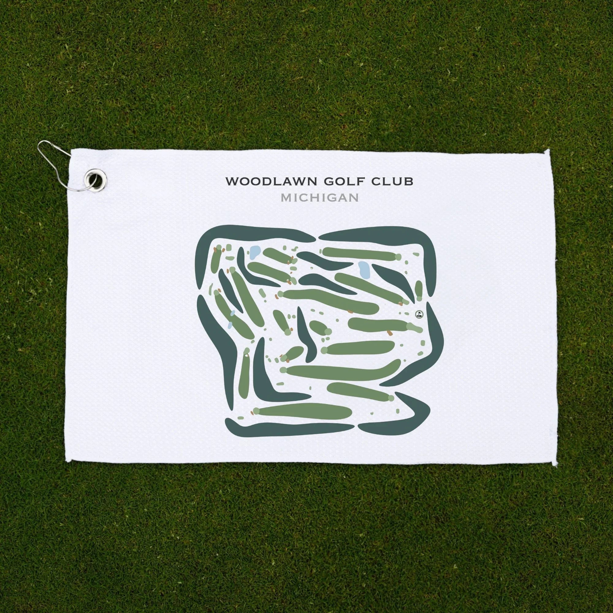 Woodlawn Golf Club, Michigan - Printed Golf Courses