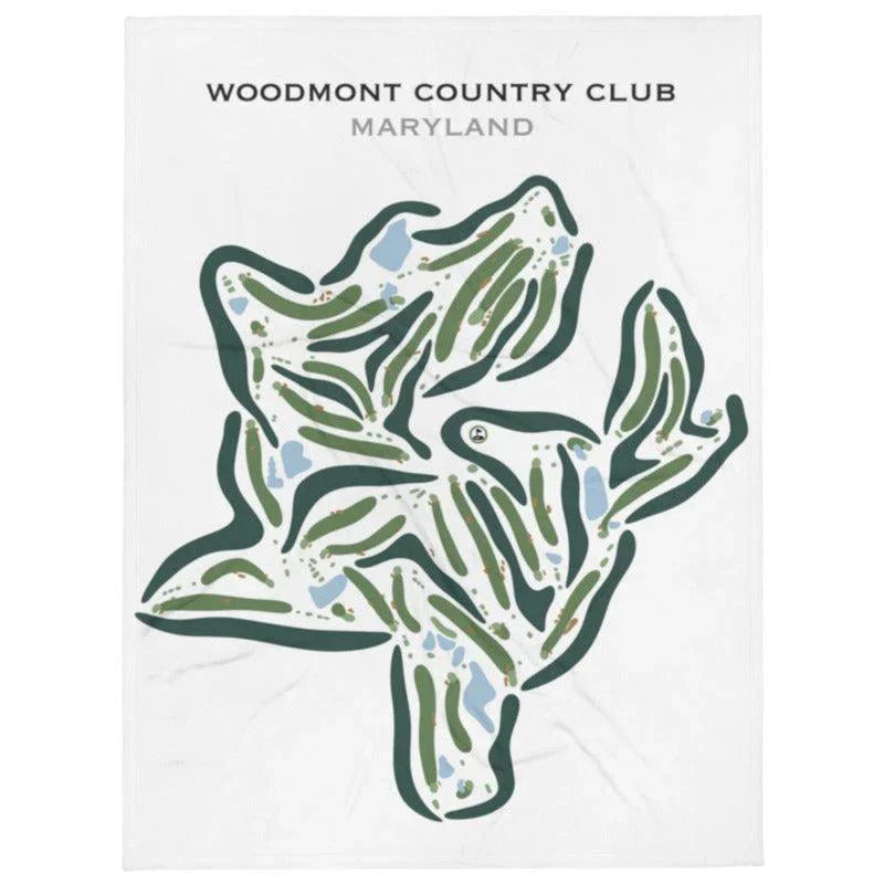Woodmont Country Club, Maryland - Printed Golf Courses