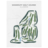 Woodruff Golf Course, Illinois - Printed Golf Courses
