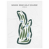 Woods Edge Golf Course, Iowa - Printed Golf Courses