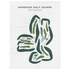 Woodside Golf Course, Michigan - Printed Golf Courses