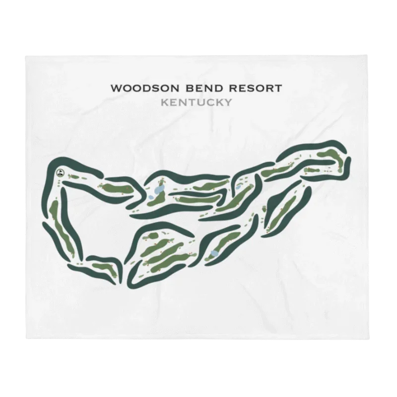 Woodson Bend Resort, Kentucky - Printed Golf Courses