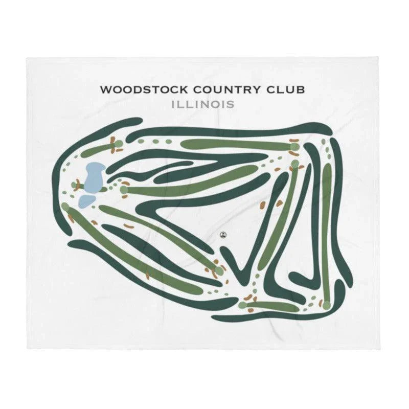 Woodstock Country Club, Illinois - Printed Golf Courses