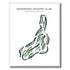 Woodstone Country Club, Pennsylvania - Printed Golf Course