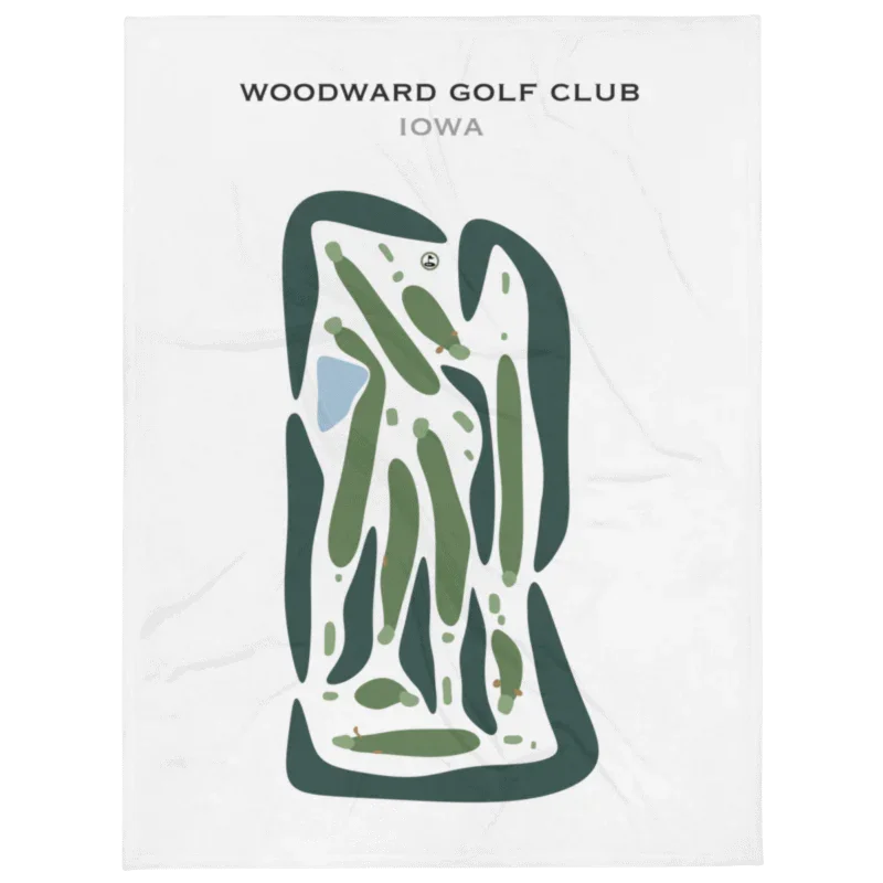 Woodward Golf Club, Iowa - Printed Golf Courses
