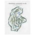 Woodway Country Club, Connecticut - Printed Golf Courses
