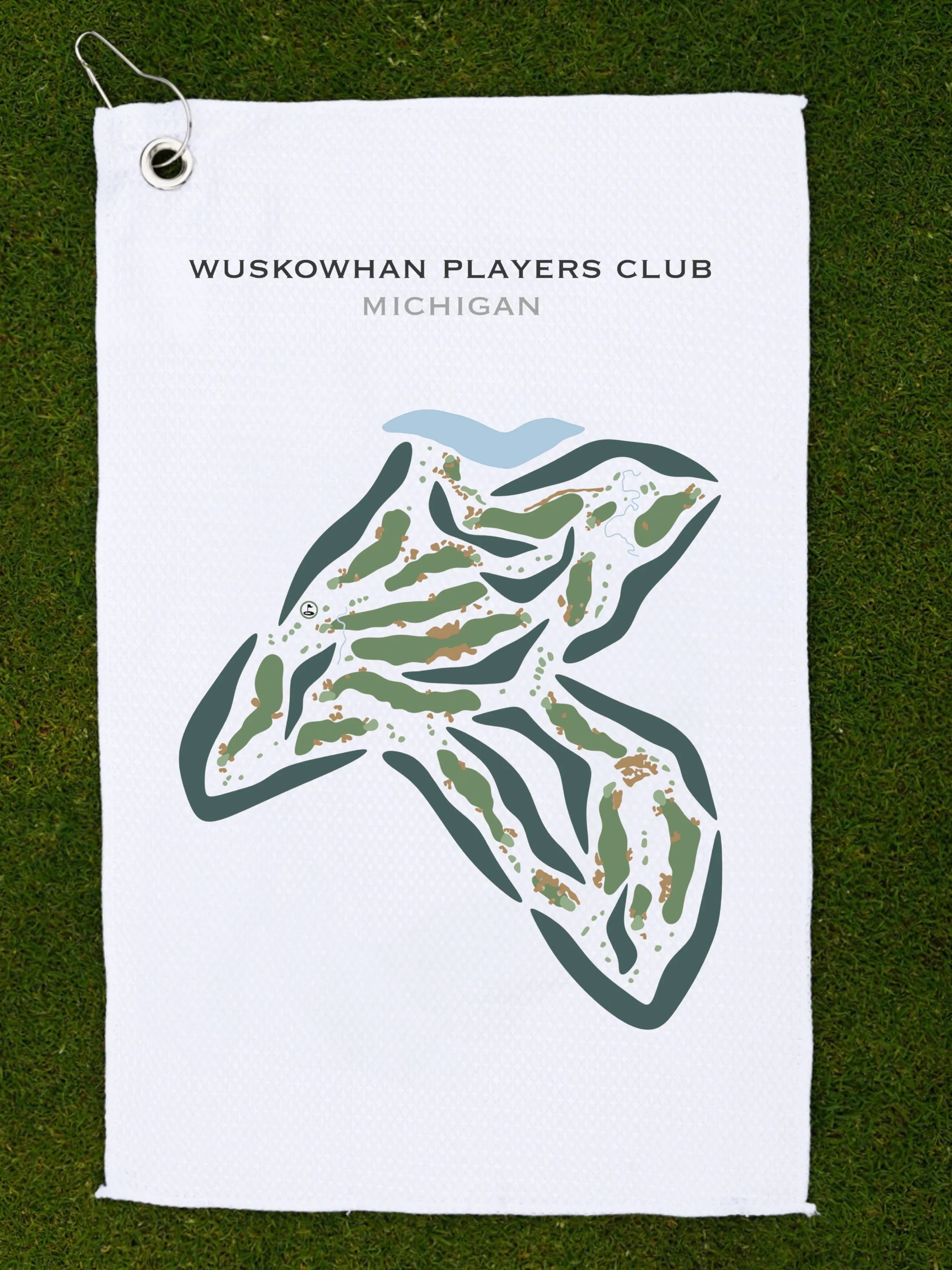 Wuskowhan Players Club, Michigan - Printed Golf Courses
