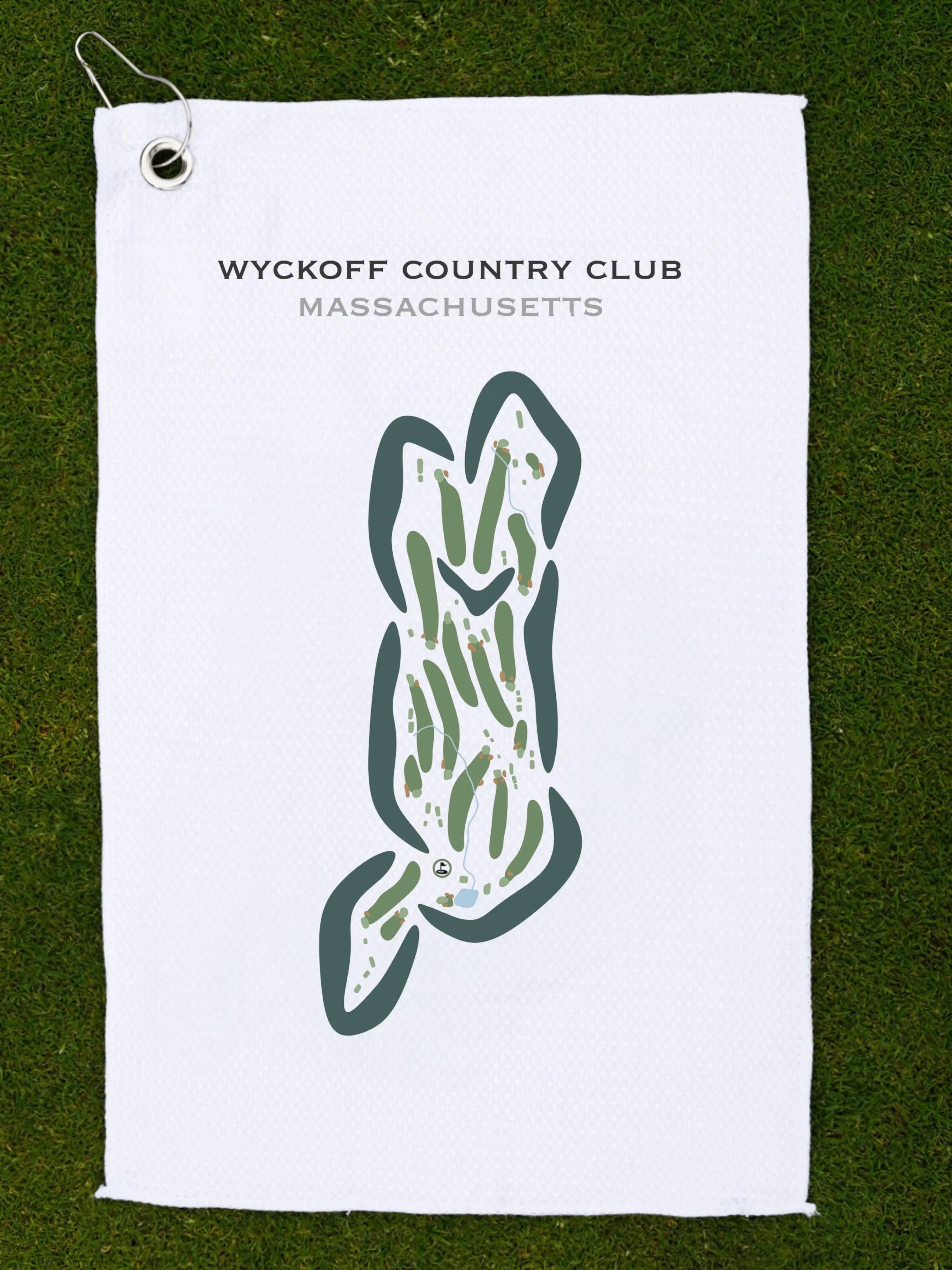 Wyckoff Country Club, Massachusetts - Printed Golf Courses