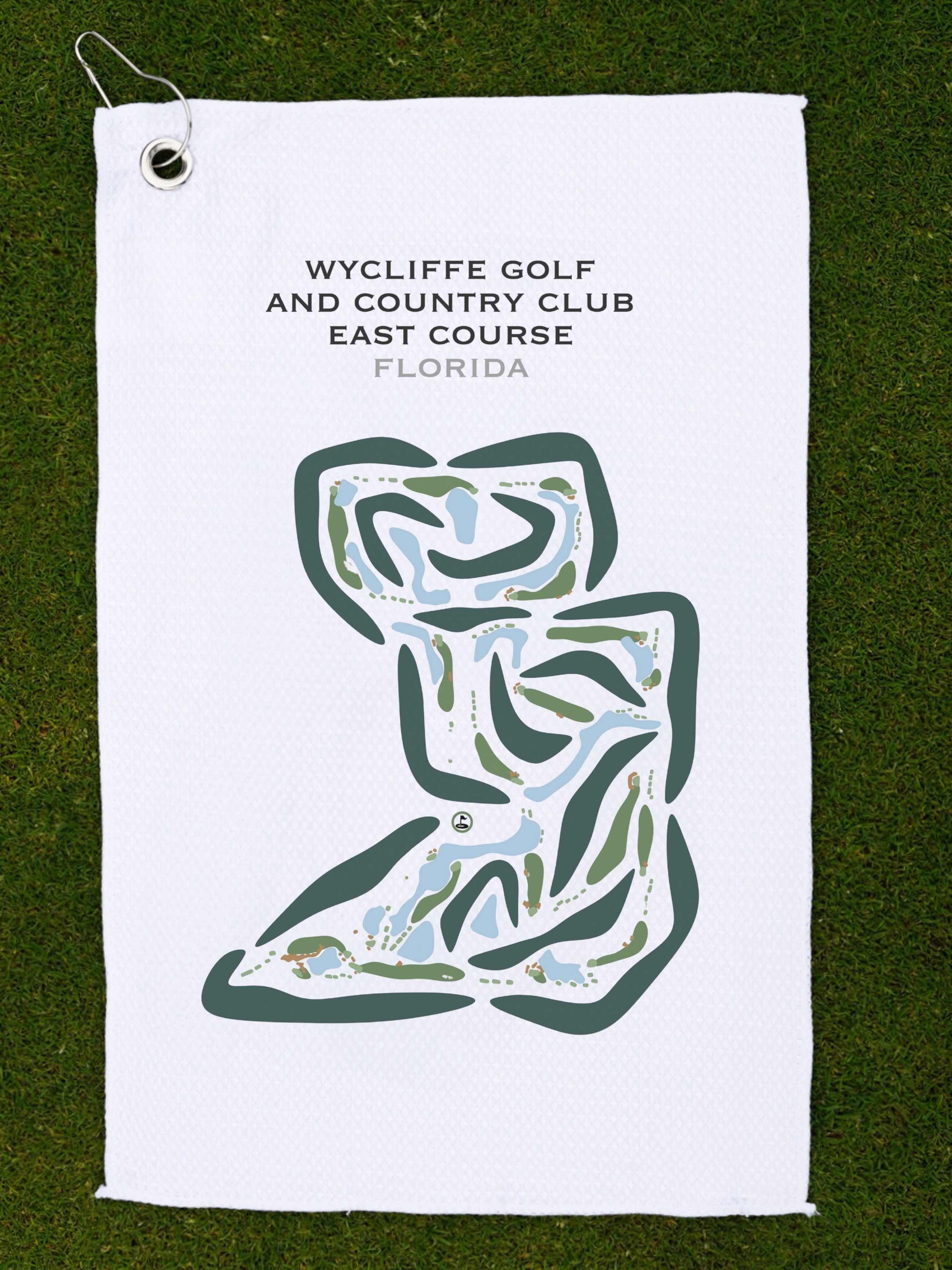 Wycliffe Golf and Country Club, East Course, Florida - Printed Golf Courses