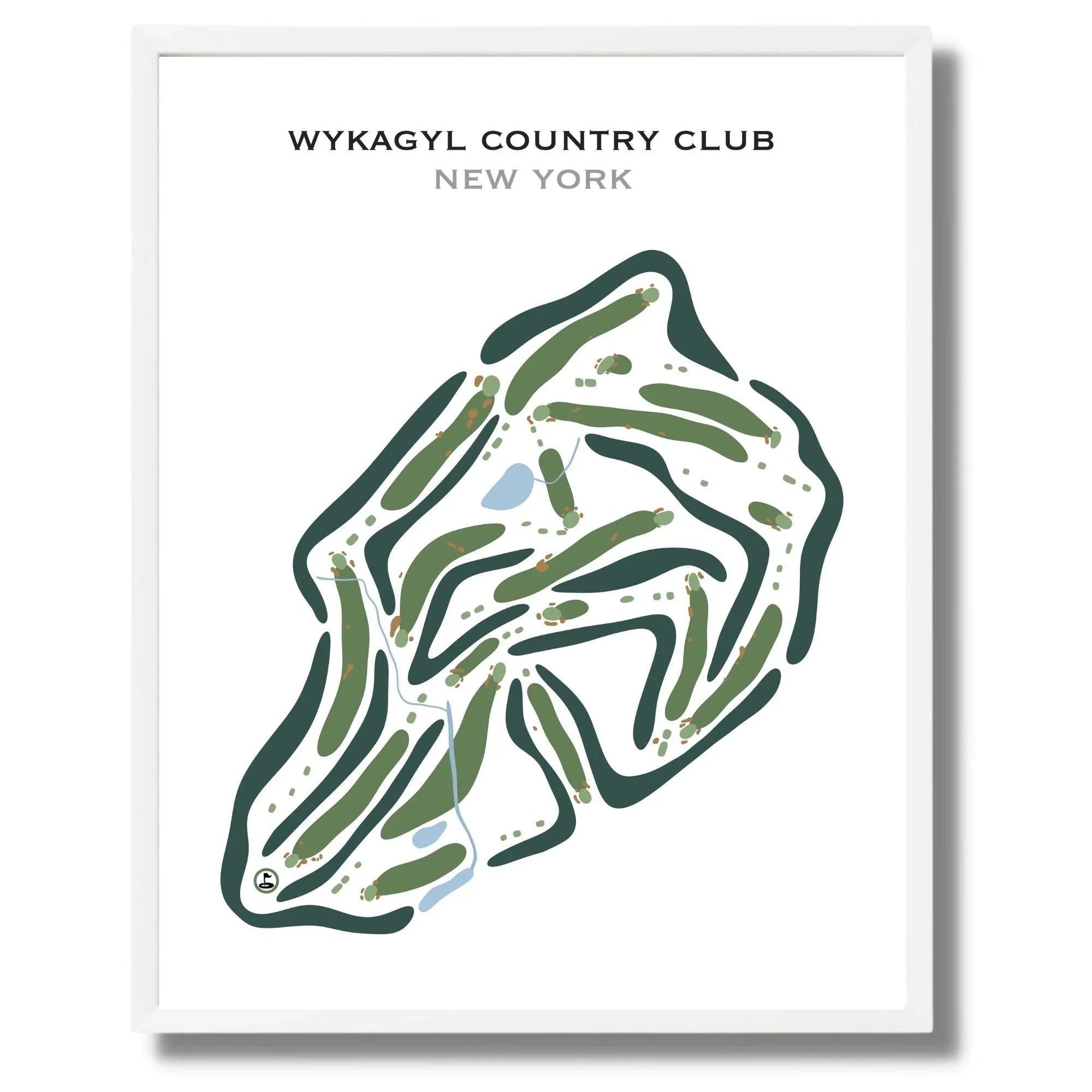 Wykagyl Country Club, New York - Printed Golf Courses