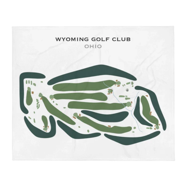 Wyoming Golf Club, Ohio - Printed Golf Courses