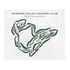 Wyoming Valley Country Club, Pennsylvania - Printed Golf Courses