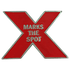 X Marks The Spot Ball Marker & Hat Clip by ReadyGOLF